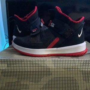 Used LeBron basketball shoes